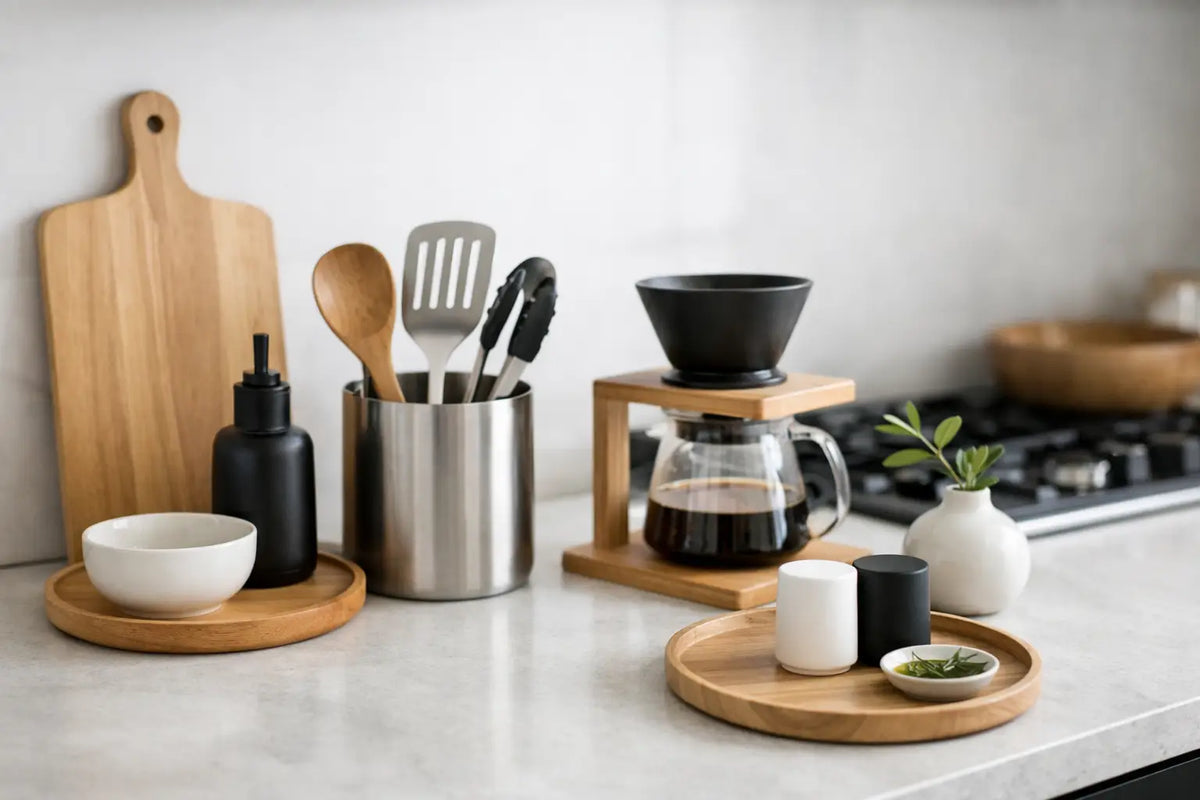 Minimalist Kitchen Accessories That Earn Space