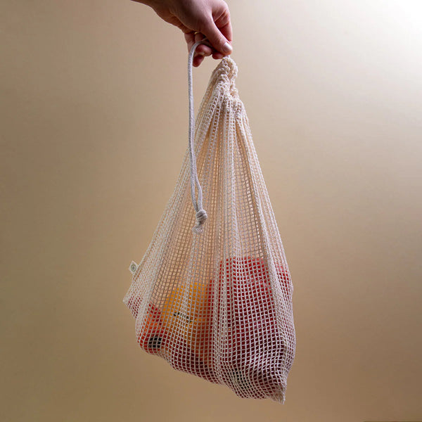 Reusable Cotton Mesh Produce Bag