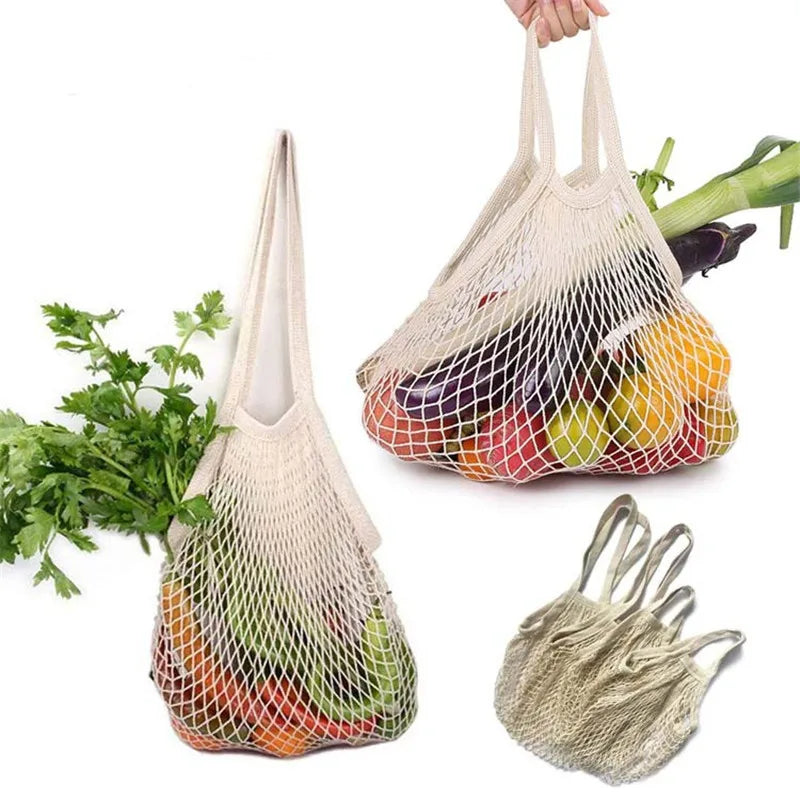 Reusable Cotton Mesh Produce Bag