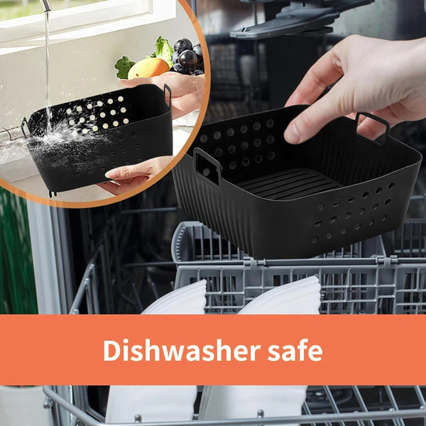 21cm Silicone Air Fryer Basket