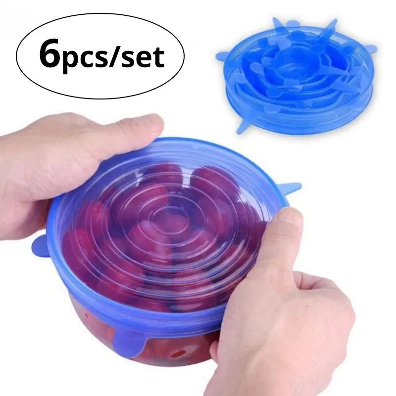 Fresh Seal Silicone Food Cover 6pcs Set