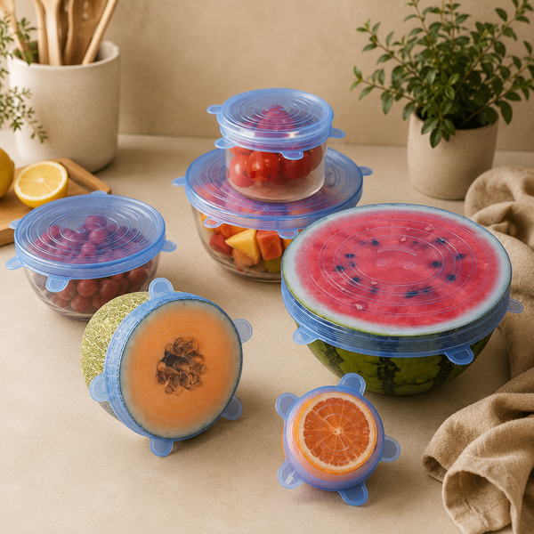 Fresh Seal Silicone Food Cover 6pcs Set
