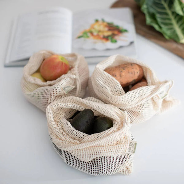 Reusable Cotton Mesh Produce Bag