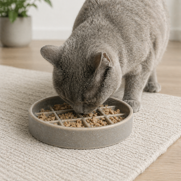 Ceramic Slow Feeder Pet Plate