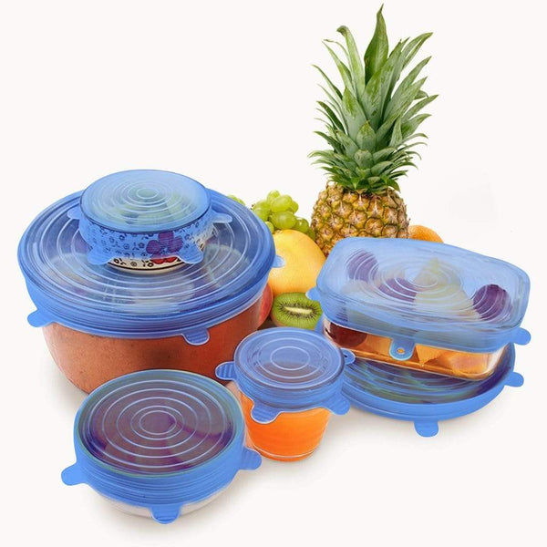 Fresh Seal Silicone Food Cover 6pcs Set