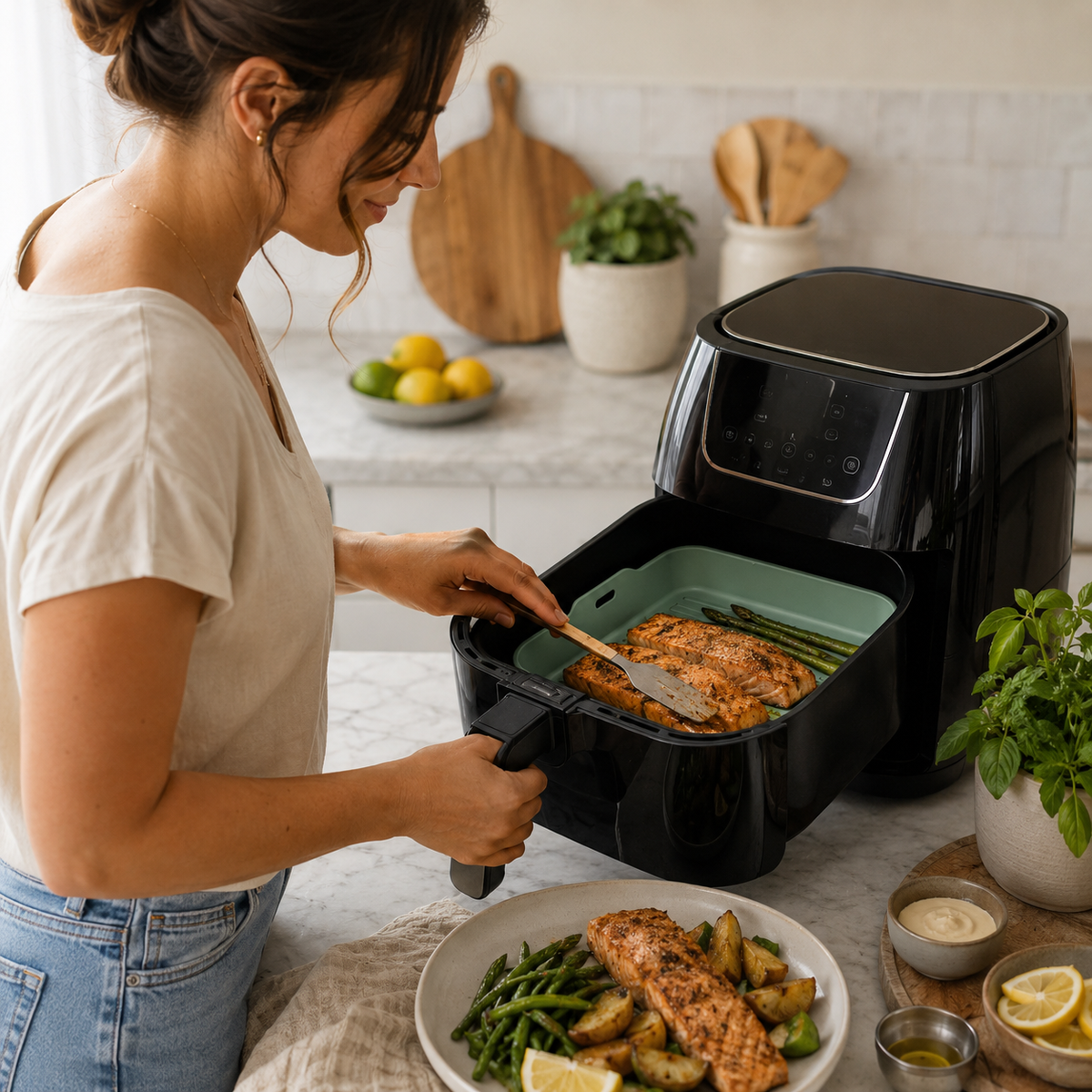 Air Fryer Eco Silicone Liner (Ninja Compatible)
